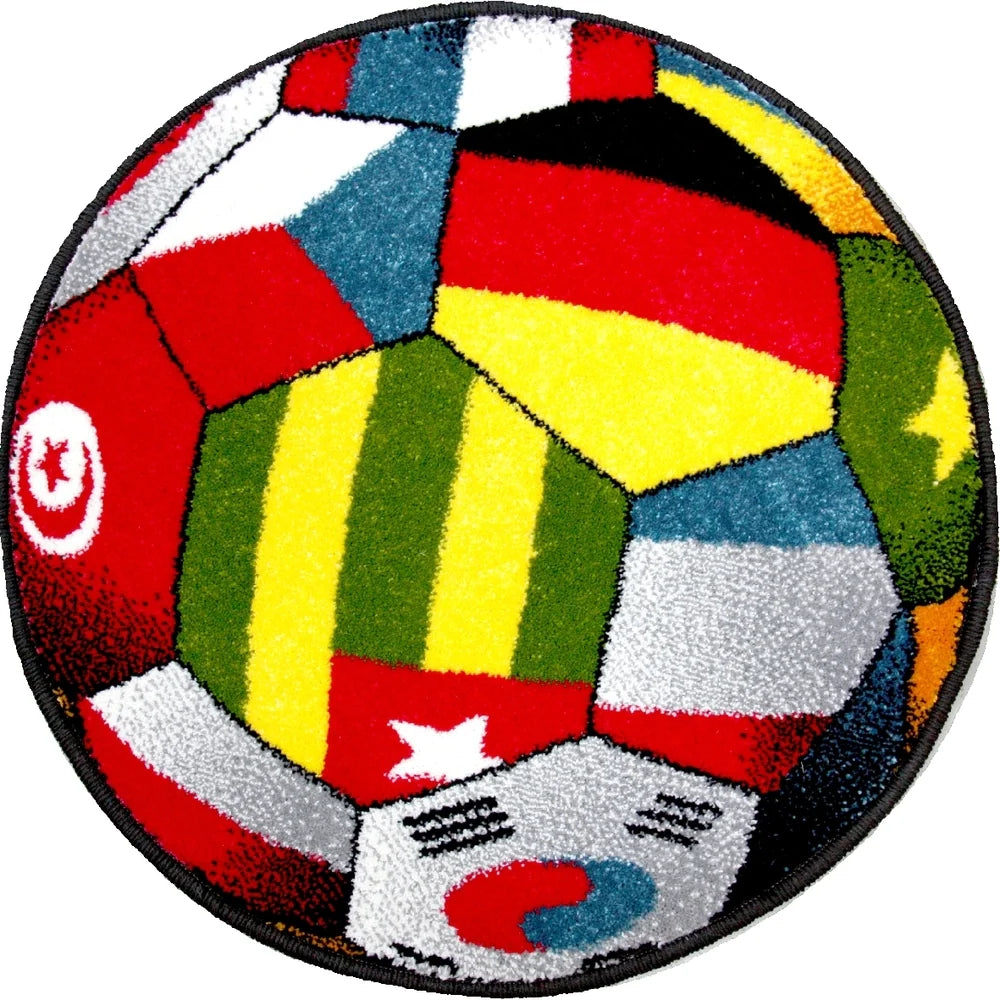 Covor Rotund Minge UEFA 2020 Tehnic Modern Antialergic