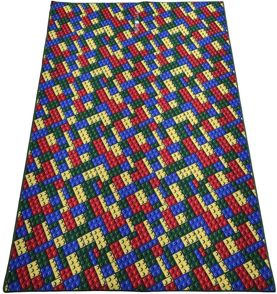 Traversa Covor Print Lego, Suport Pasla, Latime 400 cm
