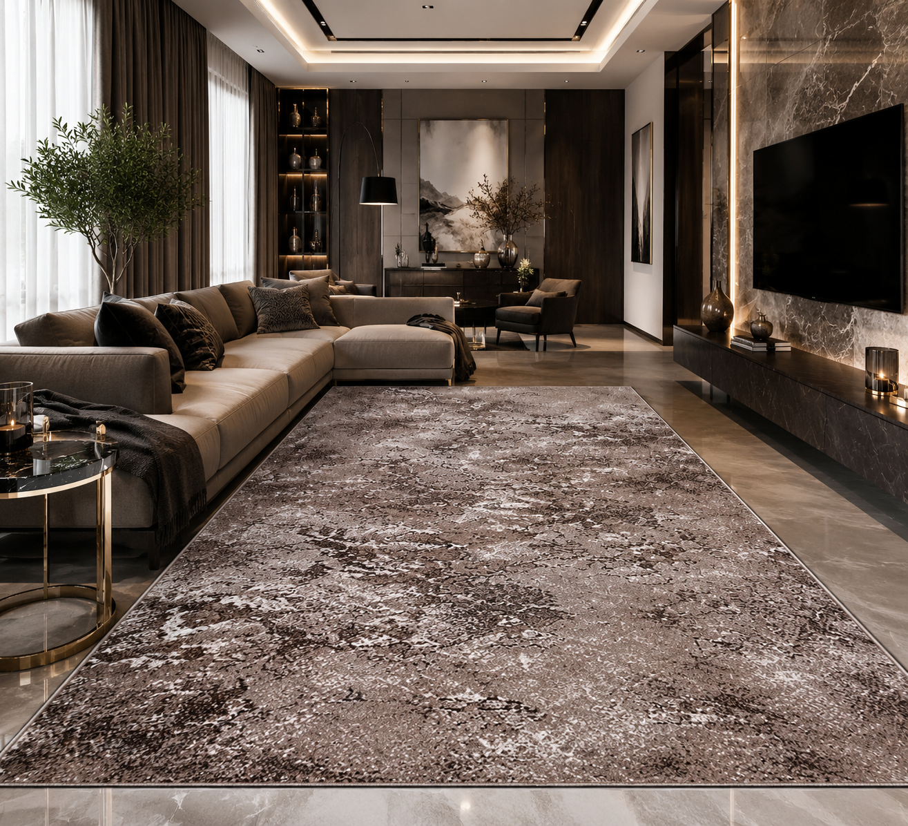 Covor Modern pentru Living si Dormitor - Mira 24137