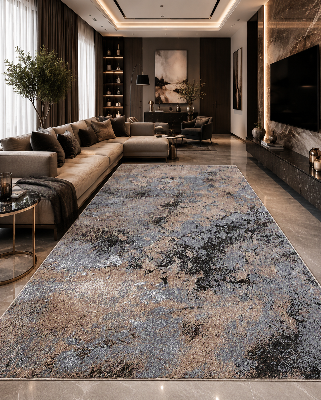 Covor Modern pentru Living si Dormitor - Mira 24137
