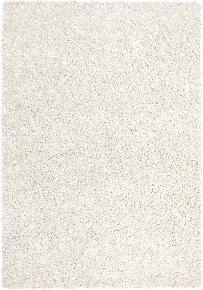 Covor alb pufos modern pentru living si dormitor, covor gros moale tip shaggy pentru interior