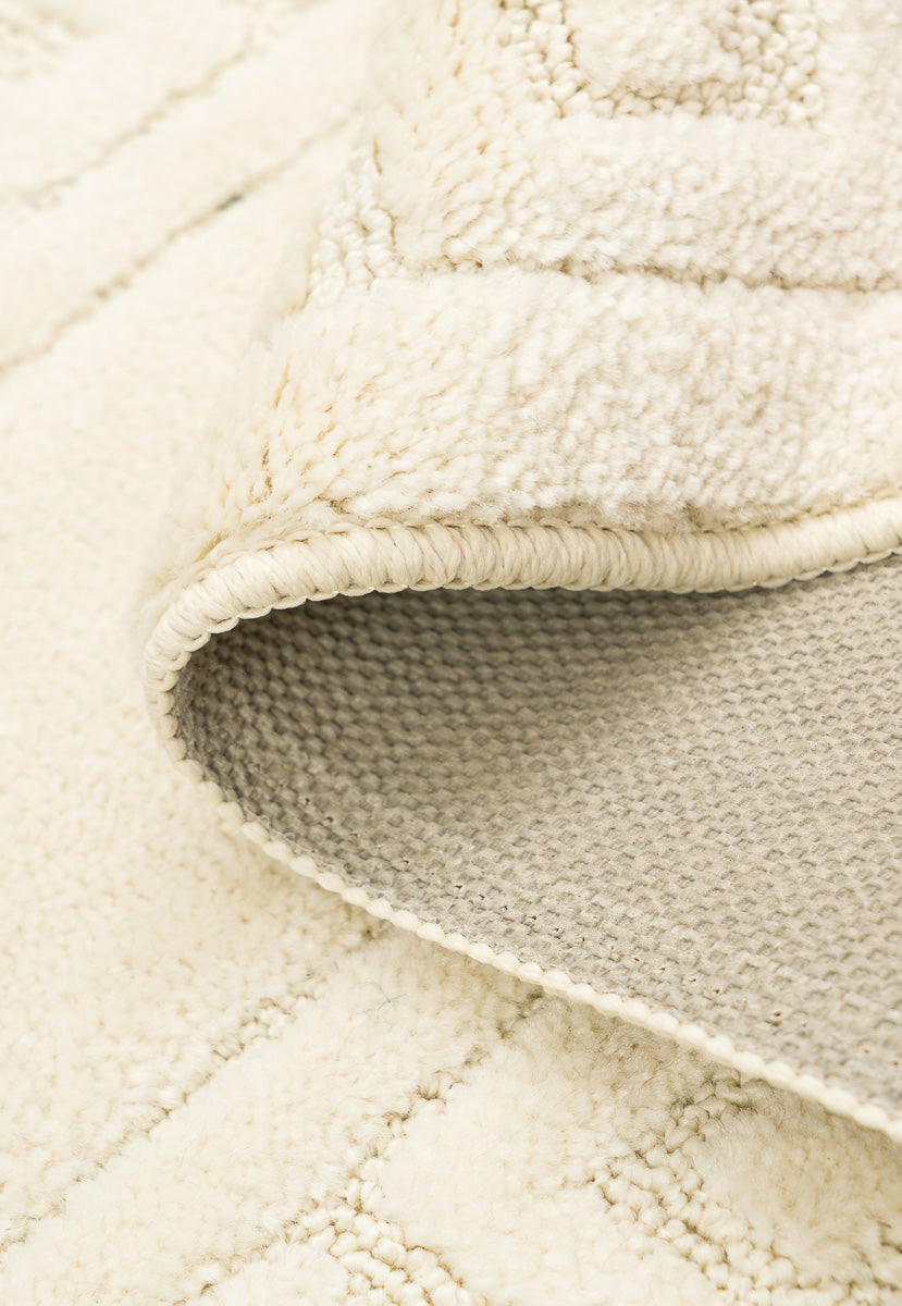 covor baie ecru antiderapant flexibil covoras baie moale si absorbant