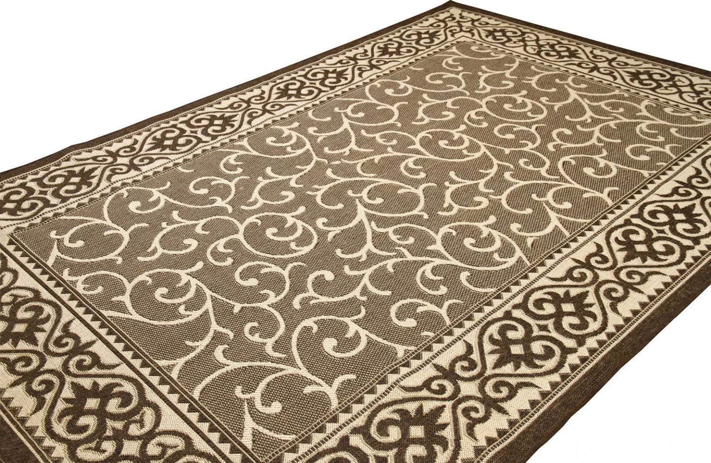 Covor bucatarie maro design decorativ modern potrivit pentru bucatarie