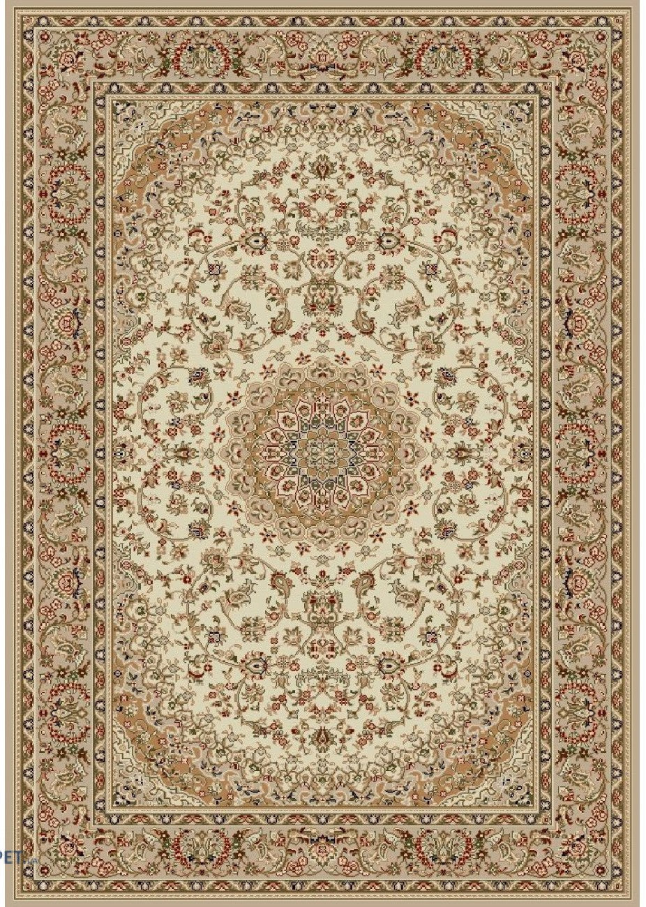 covor-clasic-floral-bej-crem-pentru-living