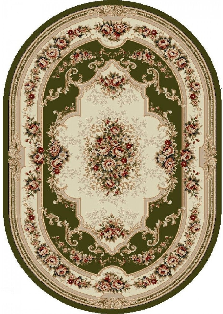 covor-clasic-oval-verde-model-floral