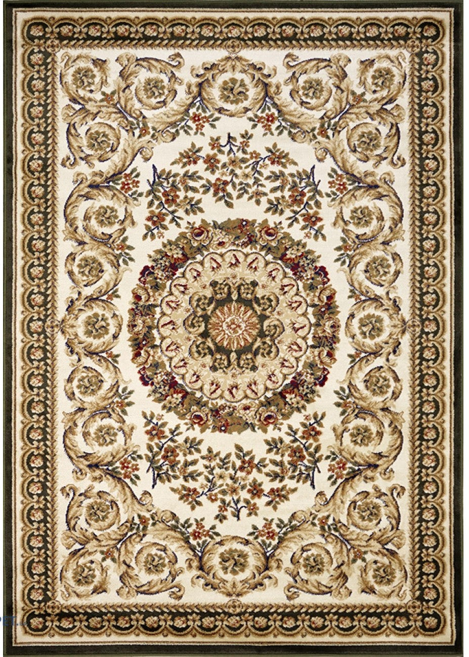 covor-clasic-verde-model-ornamental-vedere-completa
