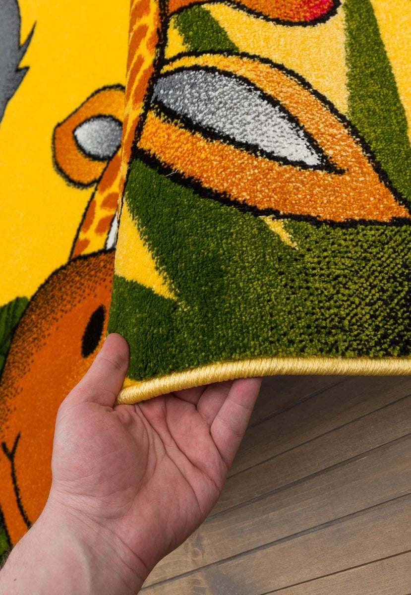 covor copii moale si flexibil cu model animale ideal pentru utilizare zilnica