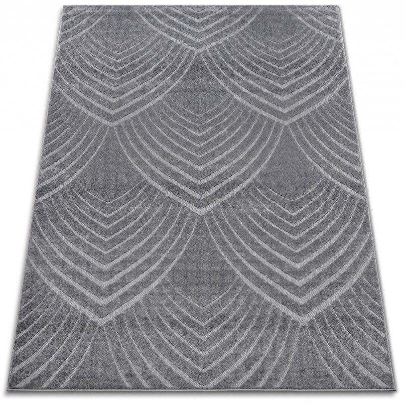 Covor mare gri pentru living stil modern