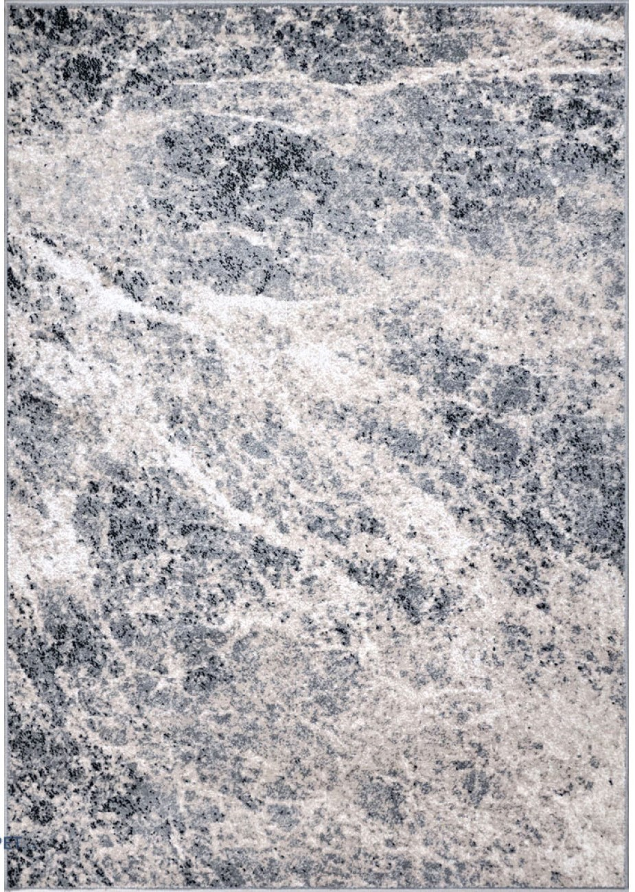 Covor gri modern cu model abstract potrivit pentru living