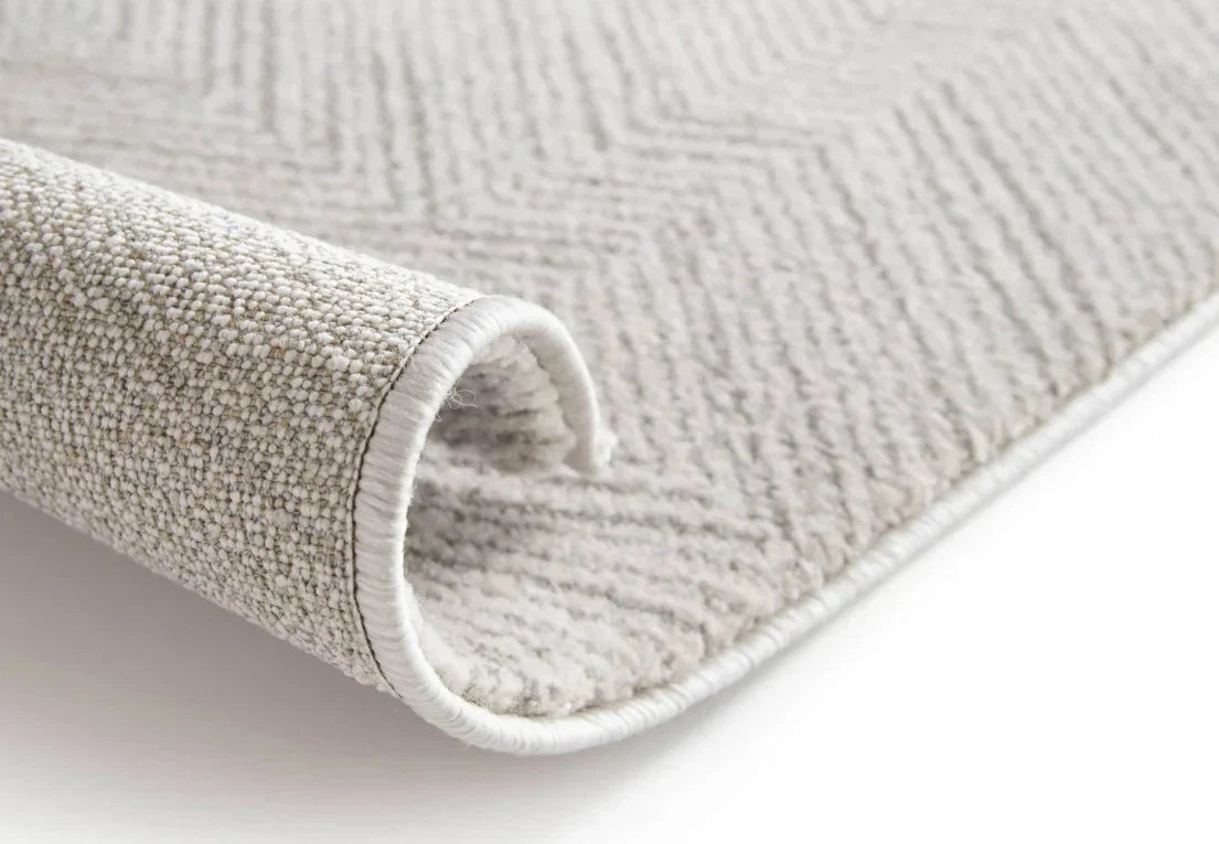 Covor hol lung crem gri model modern, traversa eleganta pentru hol si coridor