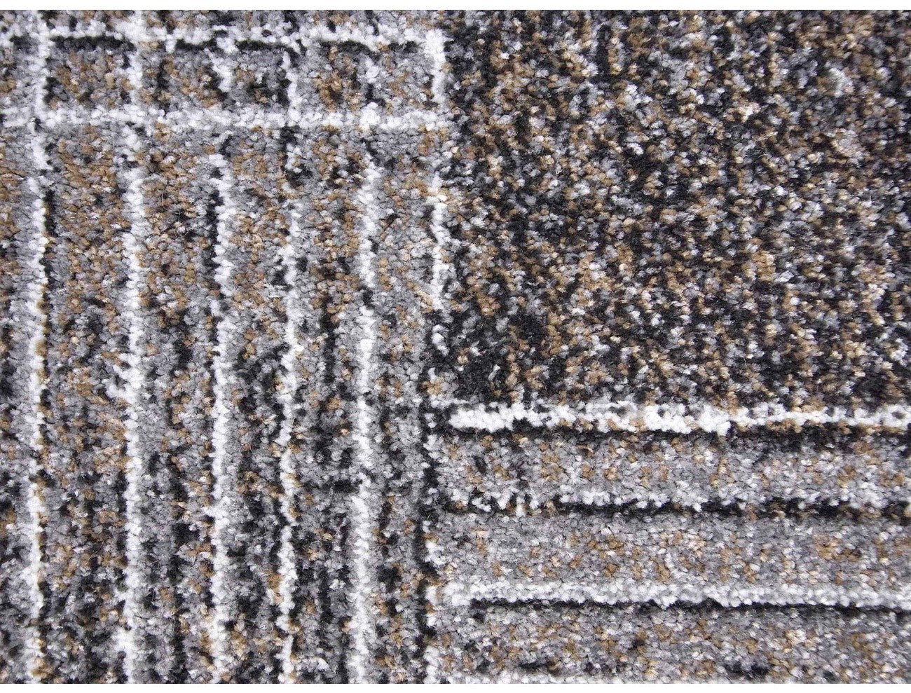 Textura pentru covor living geometric gri, moale si confortabil pentru utilizare zilnica