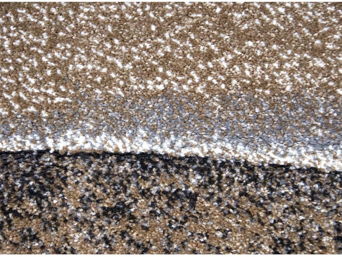 Textura pentru covor living maro cu design valuri si aspect elegant pentru interior modern