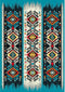 Albastru / 120x170