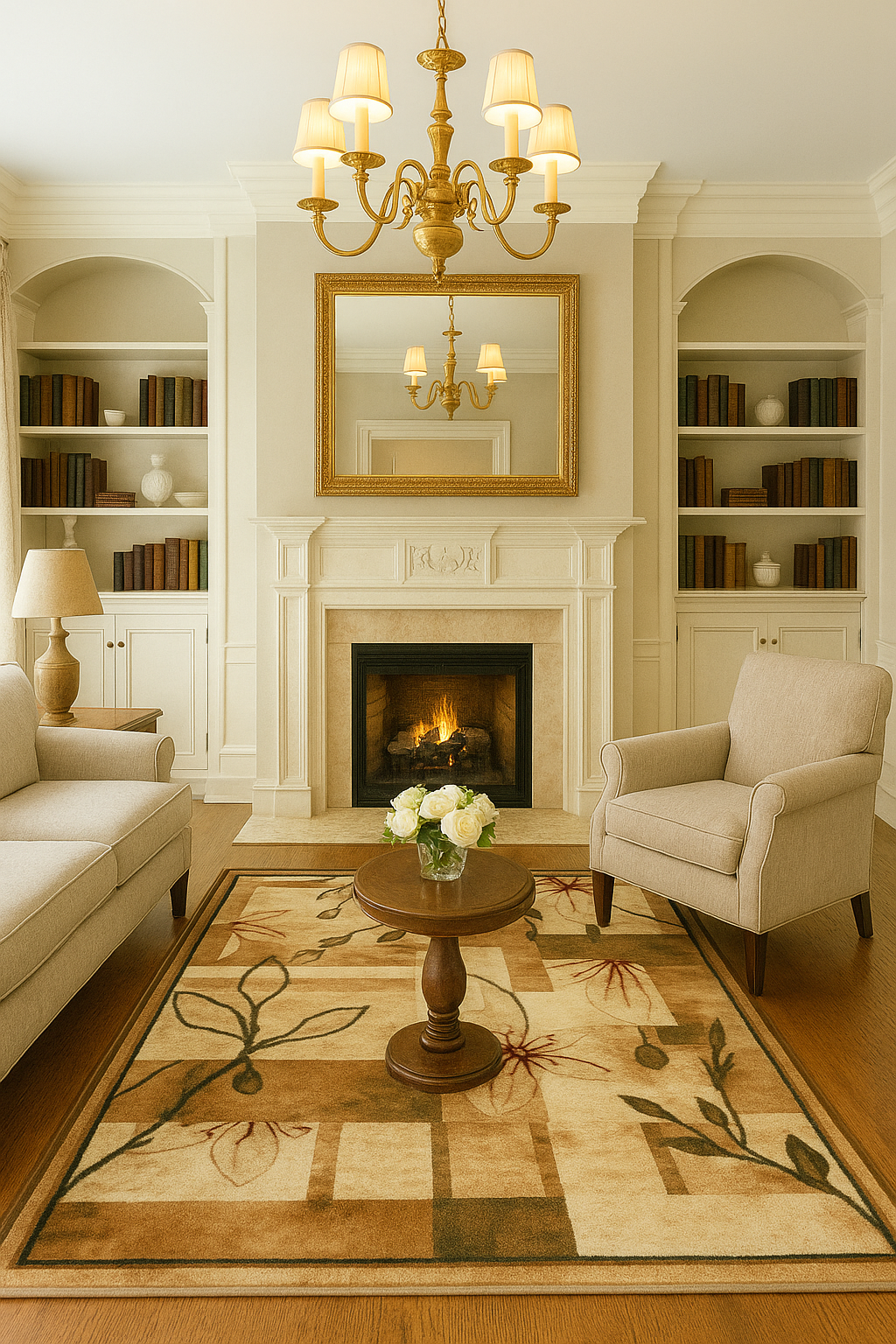 covor-modern-floral-in-living