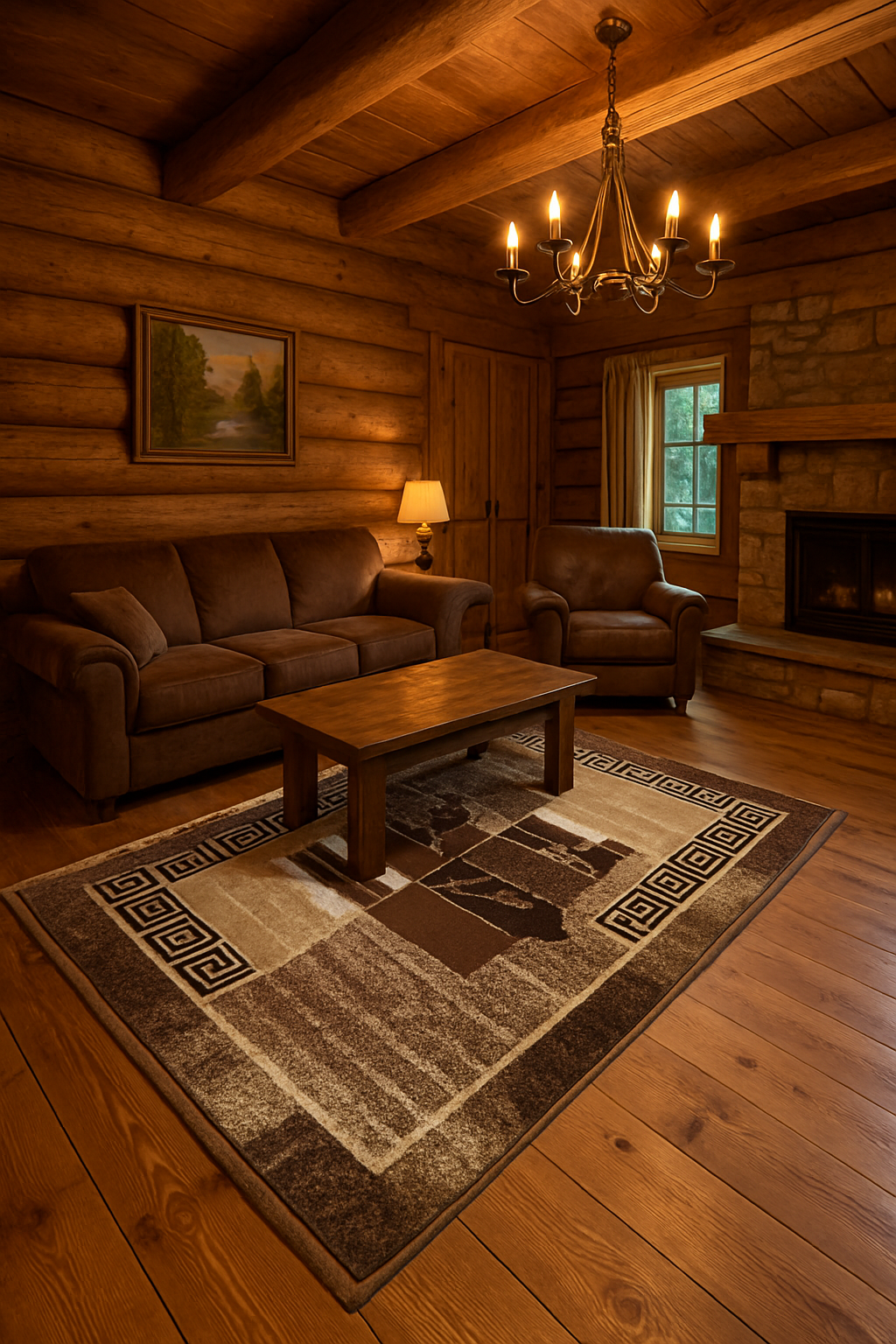 covor-modern-maro-geometric-in-ambient-rustic