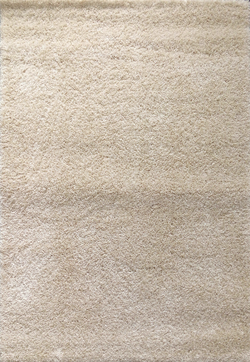 Covor shaggy crem pufos pentru living, covor modern moale ideal pentru decor elegant