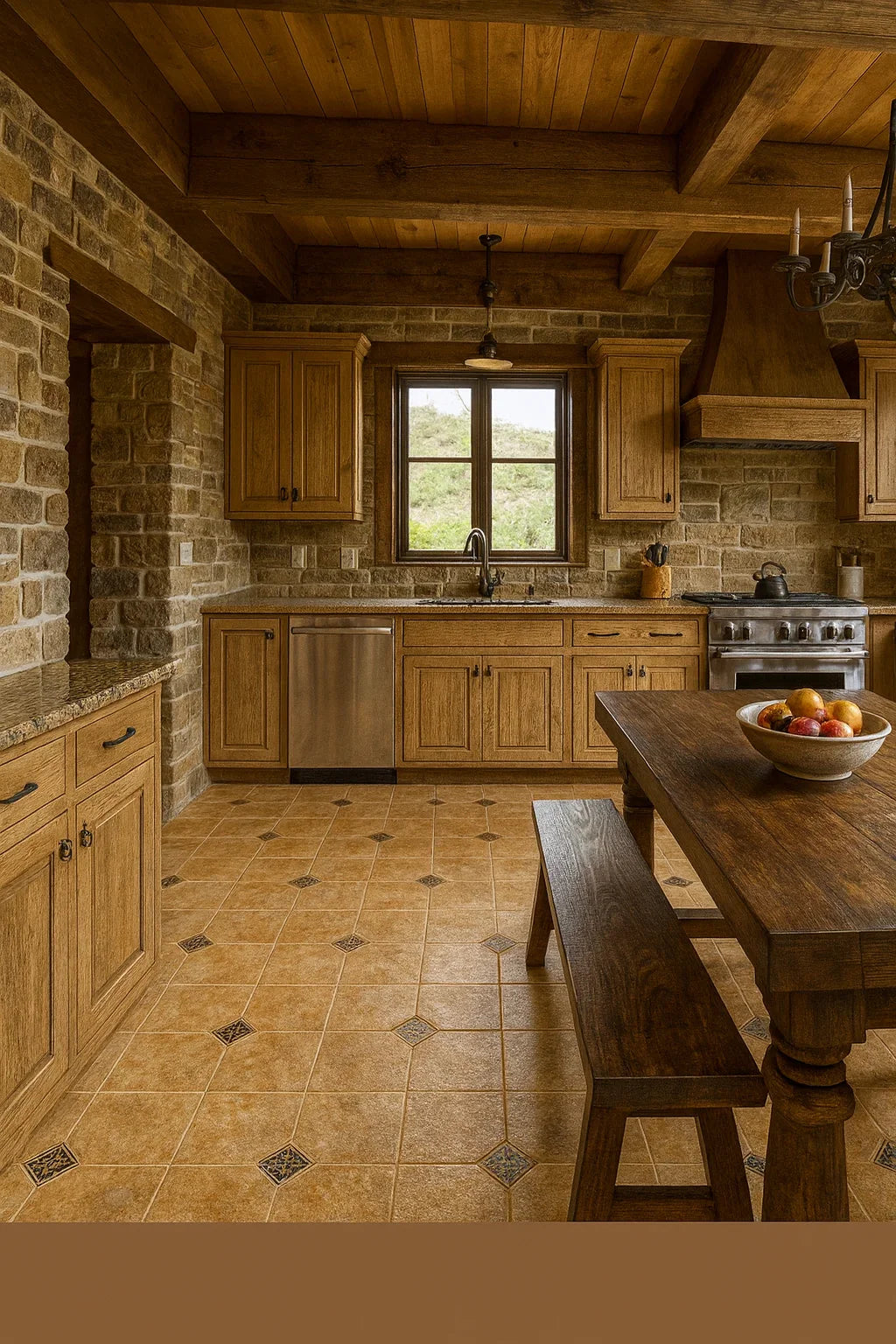Linoleum bej pentru hol, pardoseala moderna, luminoasa si usor de intretinut