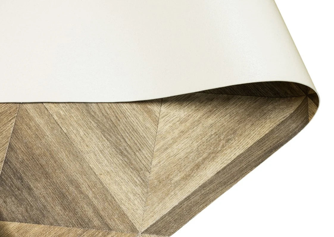 Linoleum bej maro la rola, material flexibil si durabil pentru interior