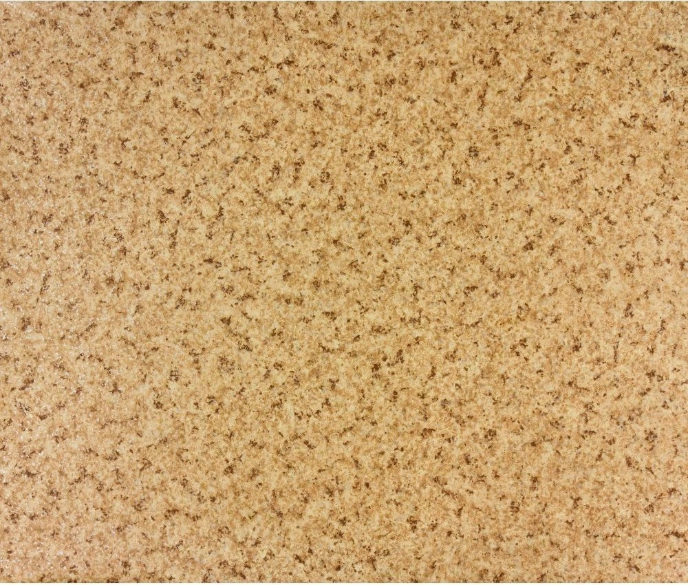 Detaliu linoleum PVC bej cu textura naturala, aspect placut si rezistent pentru interior