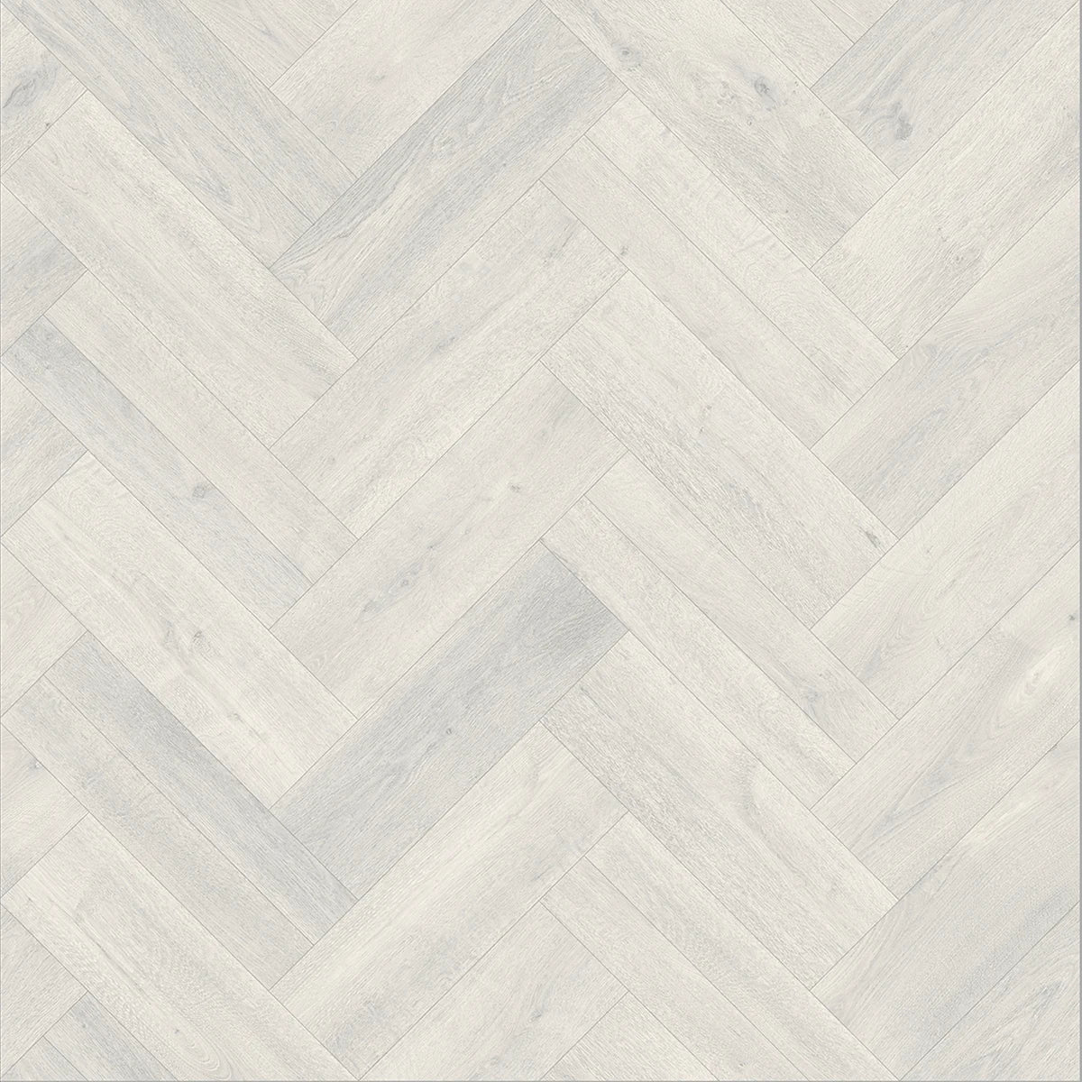 Detaliu linoleum PVC crem cu textura lemn si model herringbone, aspect modern si durabil
