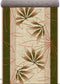 Crem / Verde / 80 cm / 200 cm