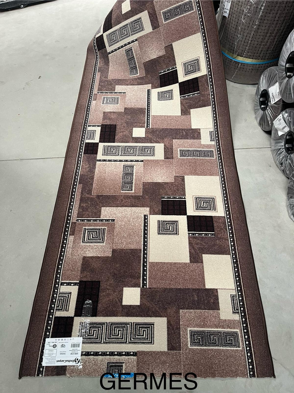 traversa covor model geometric pentru hol covor traversa rezistent pentru trafic intens