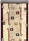 60 cm / Crem / Grena / 200 cm